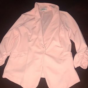 Soft Light Pink Blazer